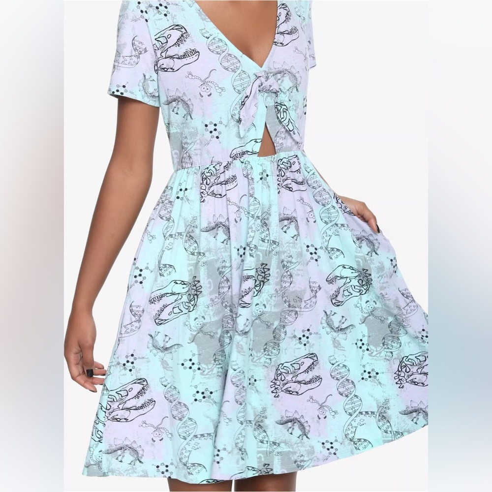Jurassic Park Dino DNA Skater Dress